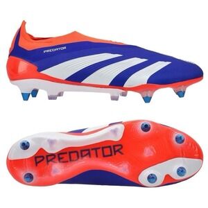 Adidas Predator Elite LL SG Mens Size 8.5 Blue/Red Soccer Cleats NEW IF6318
